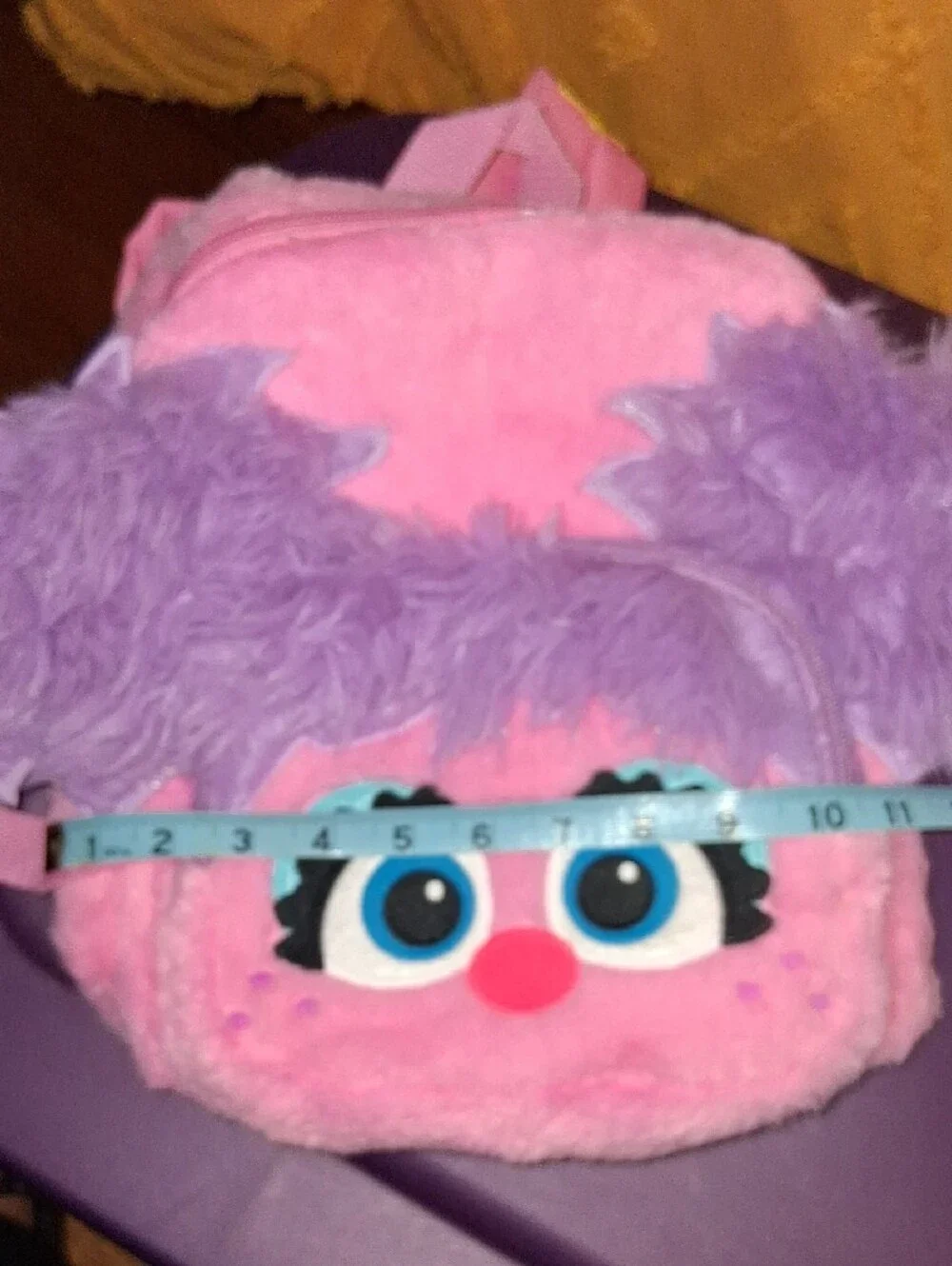 Sesame Street Abby Cadabby Plush Kids Backpack